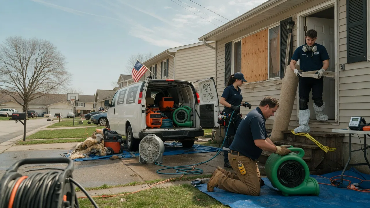 Water Damage Restoration in Newark, OH near me